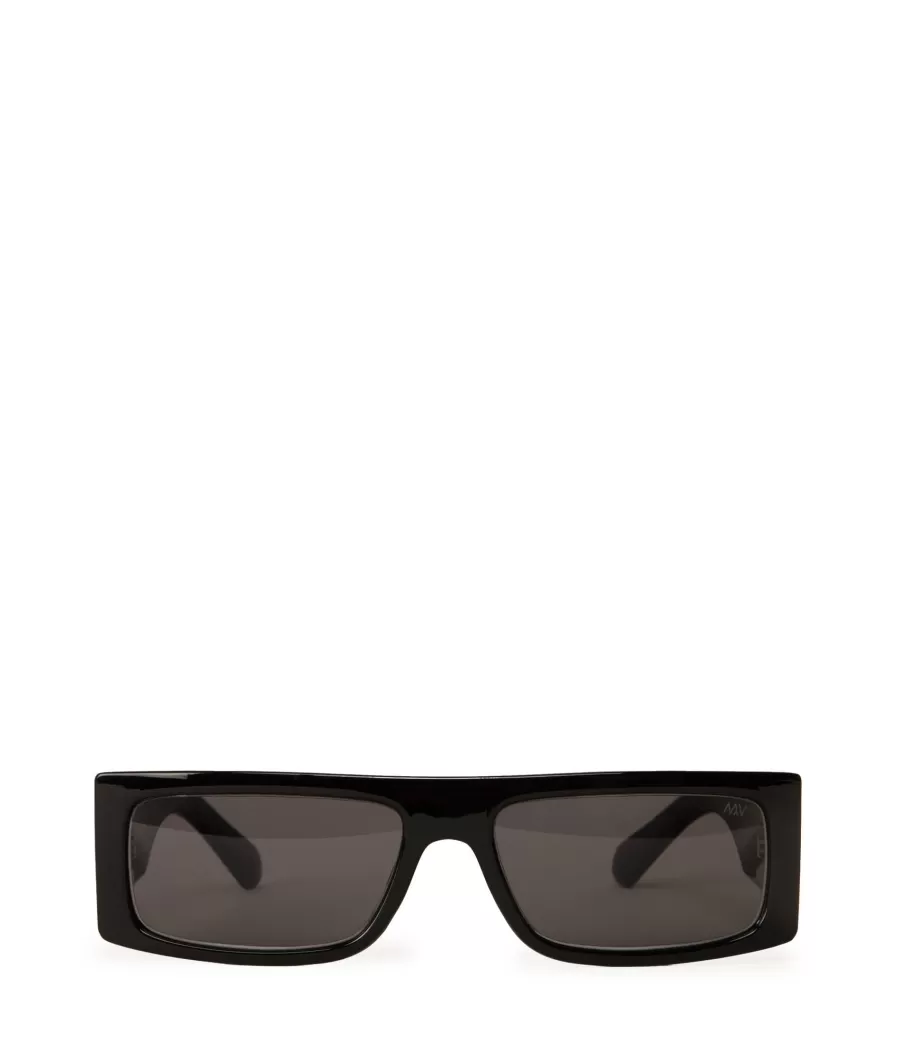 Matt & Nat Sunglasses | Sunglasses*SAWAI-2 Recycled Rectangle Sunglasses BLACK