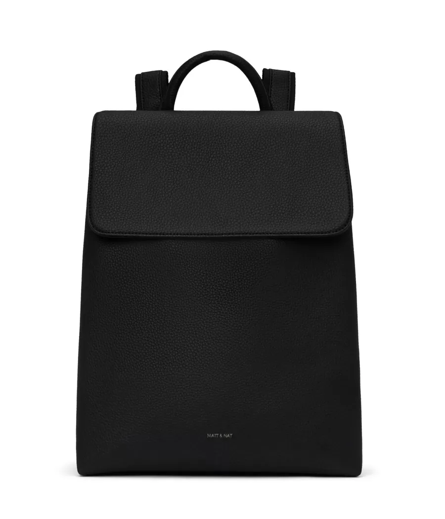 Matt & Nat Backpacks | Backpacks*SEVAN Vegan Backpack - Purity BLACK
