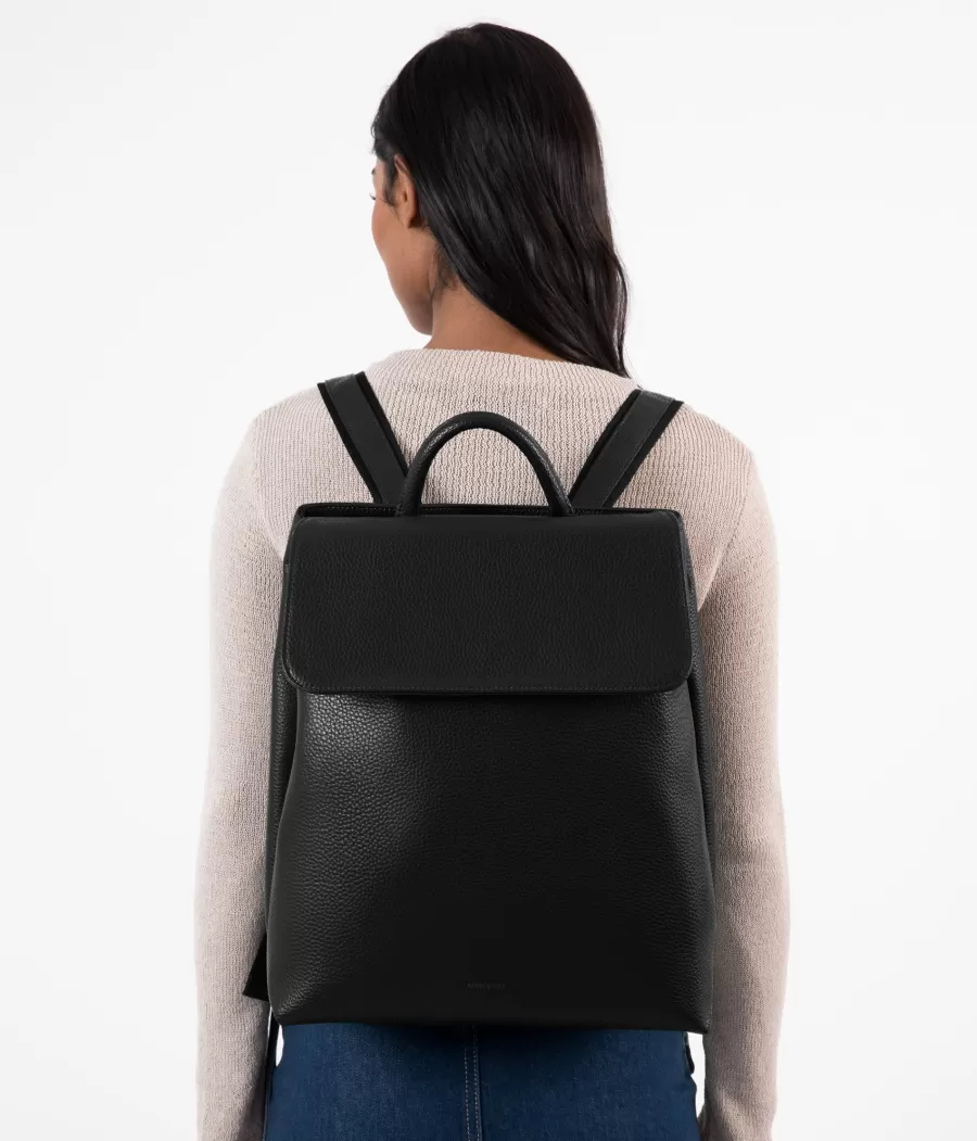 Matt & Nat Backpacks | Backpacks*SEVAN Vegan Backpack - Purity BLACK