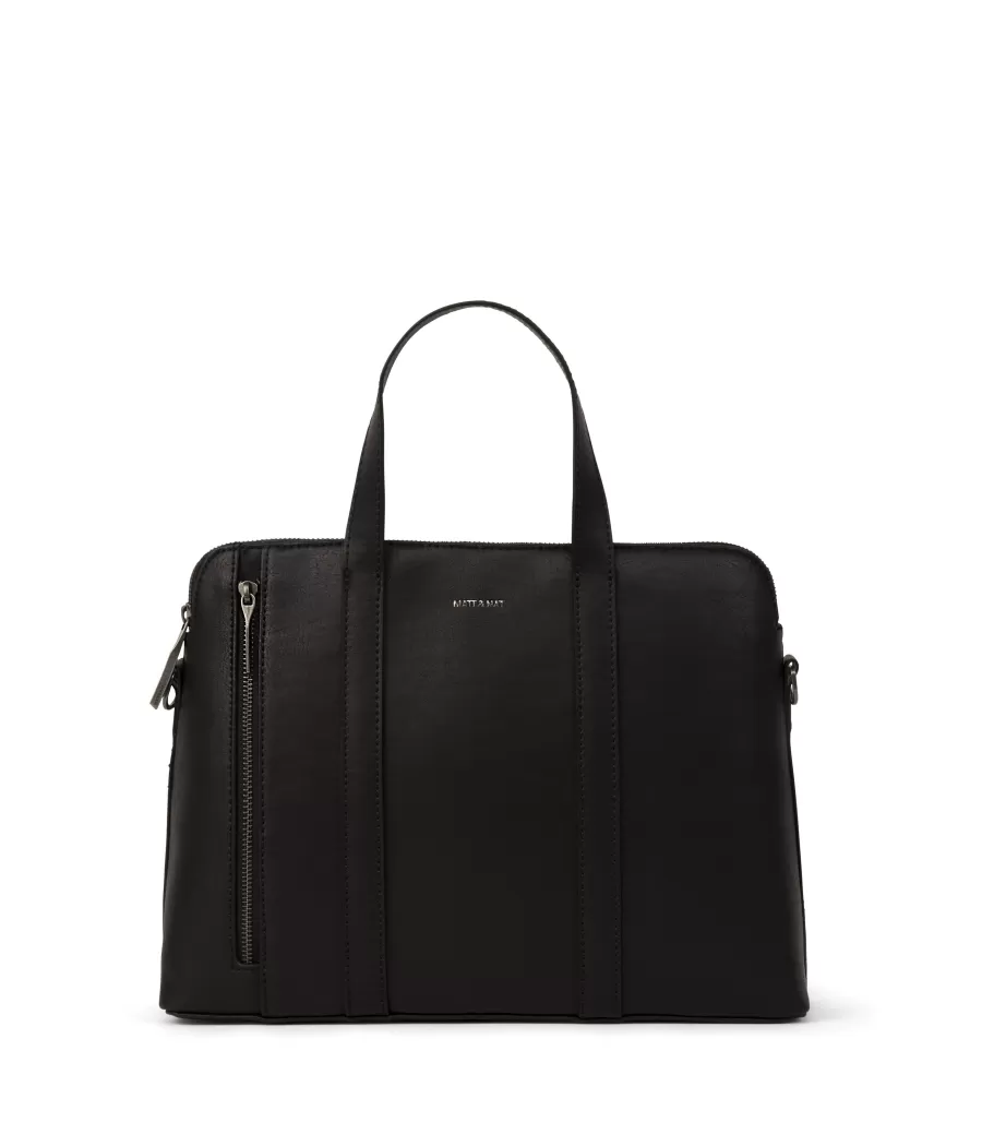 Matt & Nat Satchels | Satchels*SONA Vegan Satchel Briefcase - Arbor BEETROOT