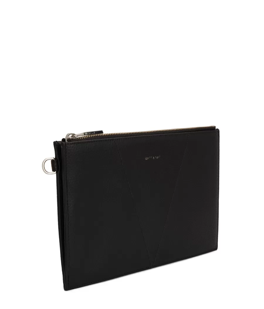 Matt & Nat Cases | Cases*TAIKA Vegan Pouch Wallet - Purity BLACK