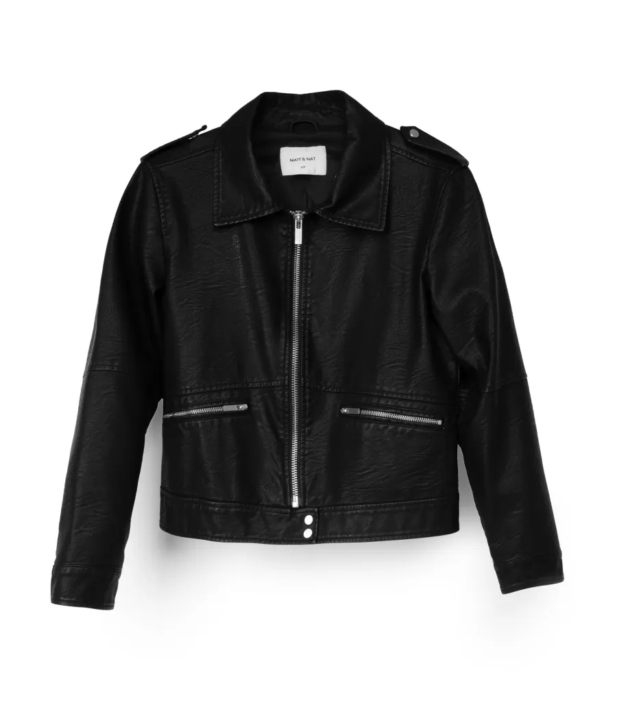 Matt & Nat Jackets | Jackets*VAUGHN Vegan Leather Jacket BLACK