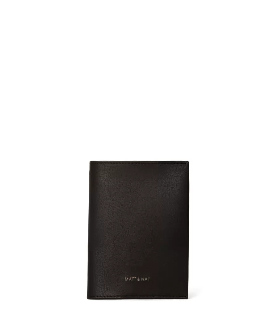 Matt & Nat Weekenders & Luggage | Weekenders & Luggage*VOYAGE Vegan Passport Holder - Arbor BLACK