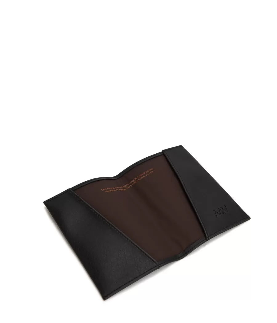 Matt & Nat Weekenders & Luggage | Weekenders & Luggage*VOYAGE Vegan Passport Holder - Arbor BLACK