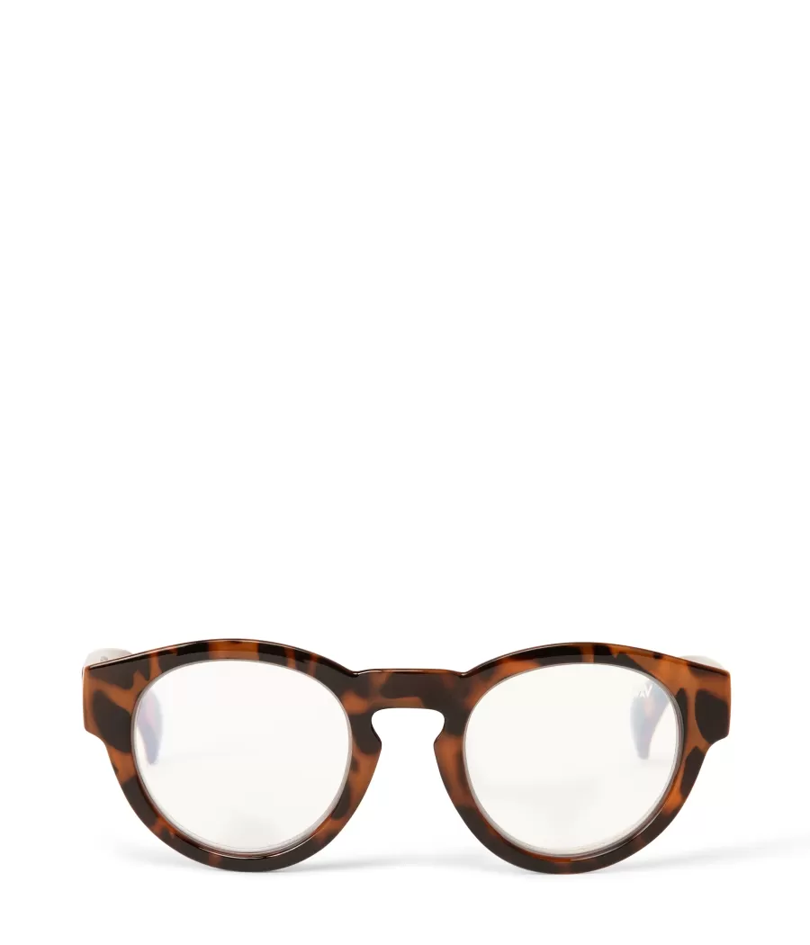 Matt & Nat Optical Eyewear | Optical Eyewear*YAN-3 Recycled Round Reading Glasses BEIGEPRINT
