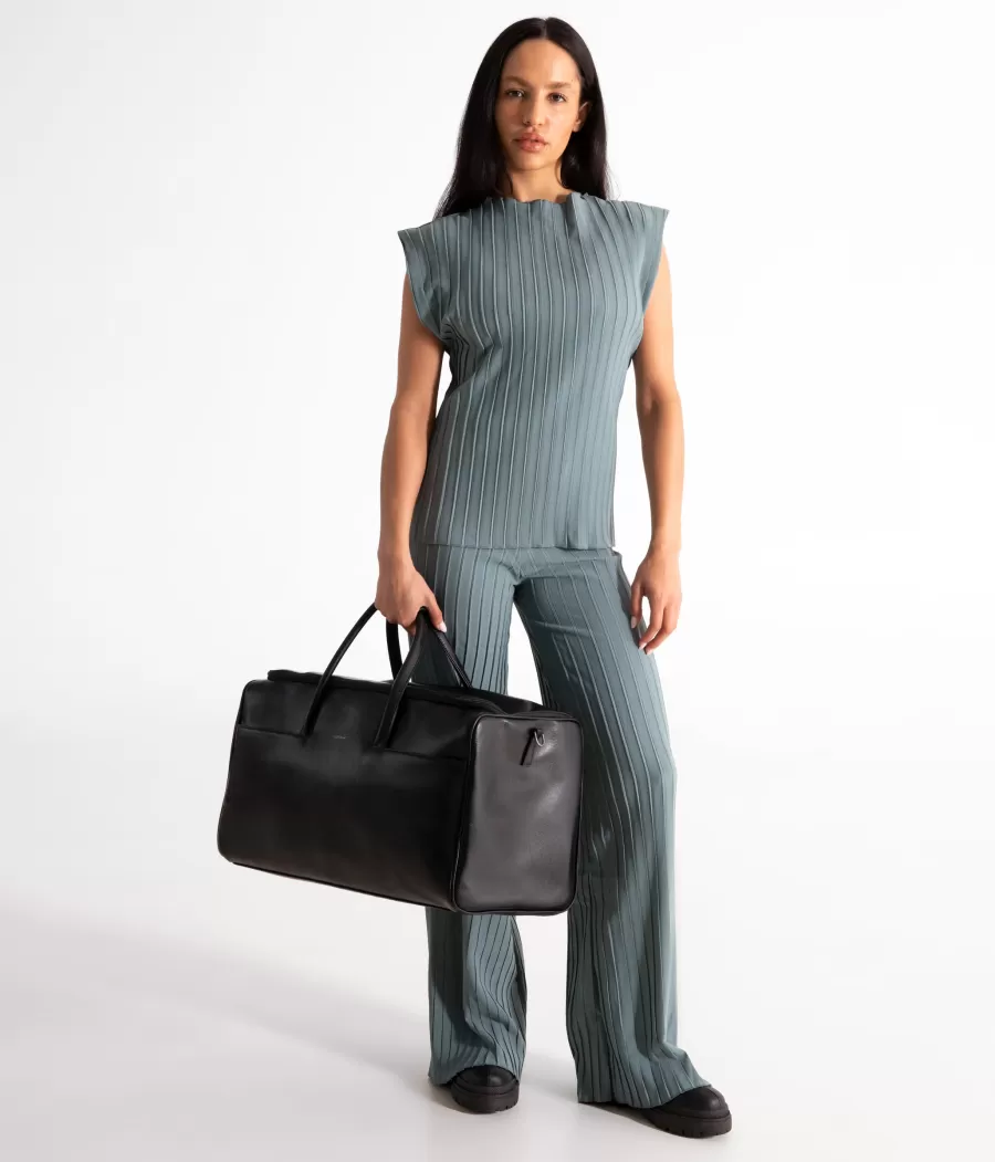 Matt & Nat Weekenders & Luggage | Weekenders & Luggage*ZAM Vegan Weekender Bag – Theme BLACK