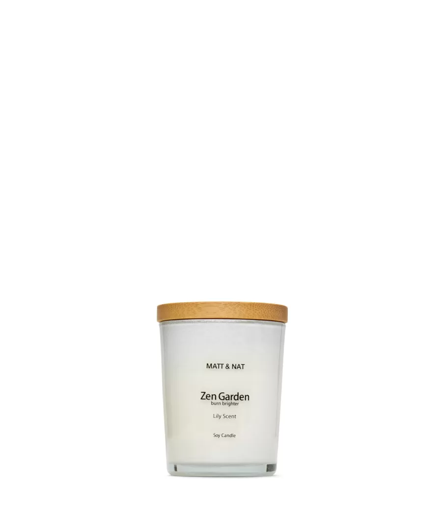 Matt & Nat Candles | Candles*Zen Garden Mini Round Candle Thisproductisfinalsale