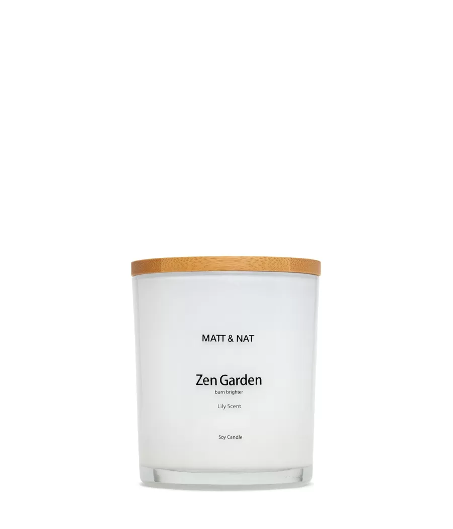 Matt & Nat Candles | Candles*ZEN GARDEN REG. ROUND Candle Thisproductisfinalsale